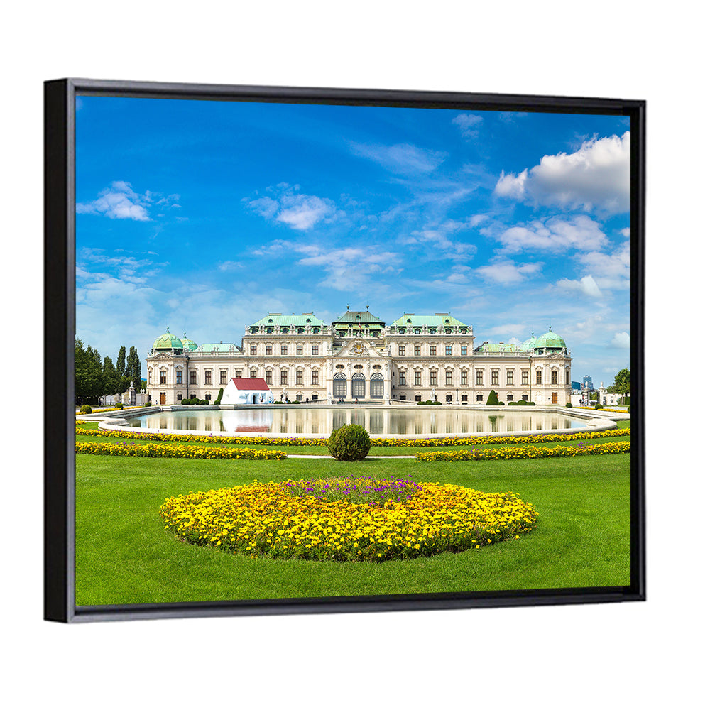 Belvedere Palace Garden View, Vienna Wall Art