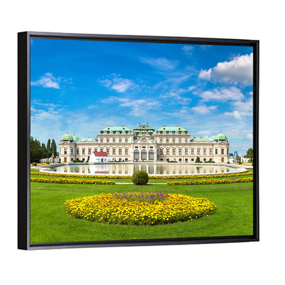 Belvedere Palace Garden View, Vienna Wall Art