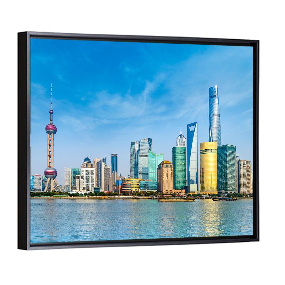 Lujiazui Skyline Shanghai Wall Art