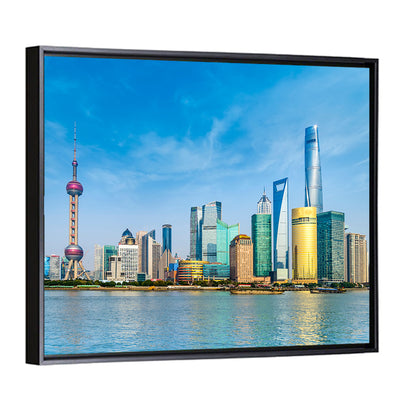 Lujiazui Skyline Shanghai Wall Art