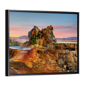 Fly Gyser In Nevada Wall Art