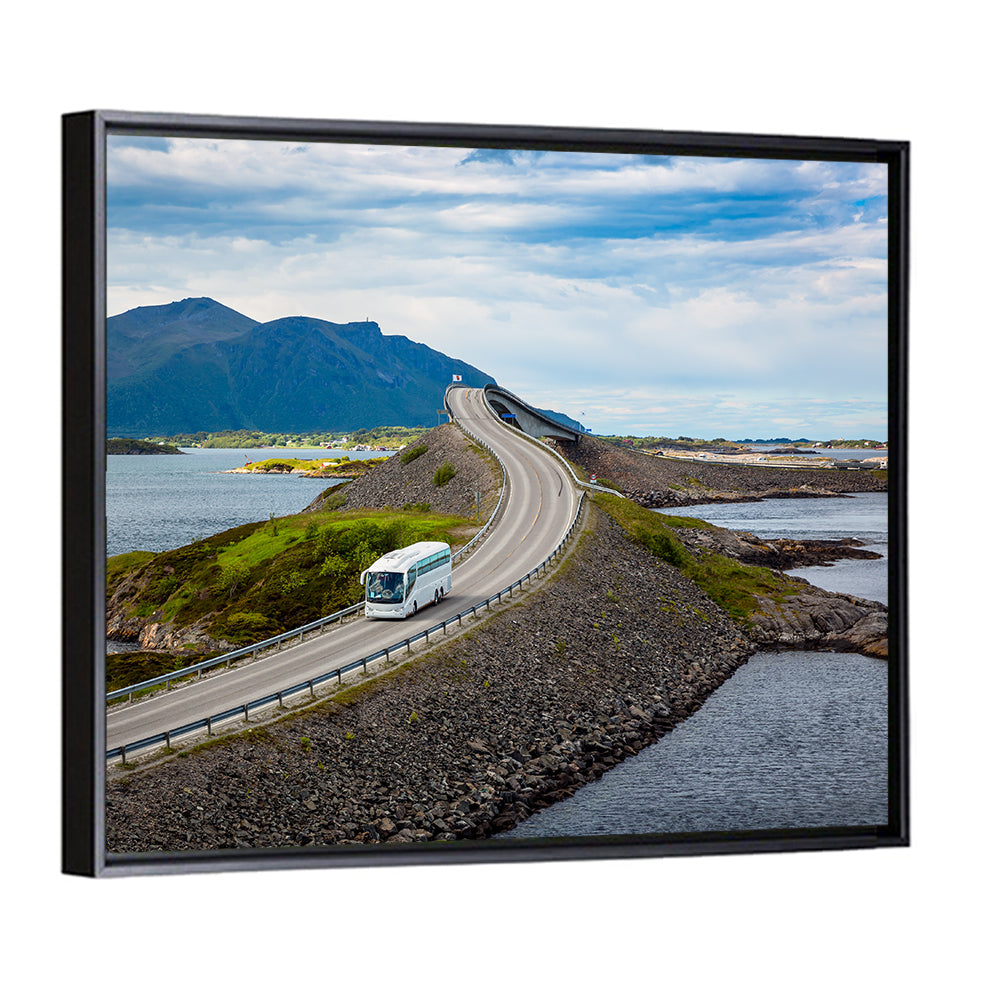 Storseisundet Bridge, Atlantic Road Norway Wall Art