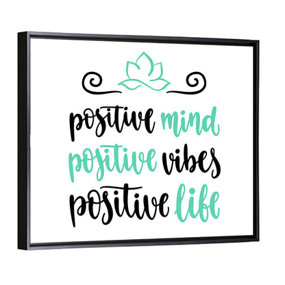 Lotus Yoga Inspirational Quote Wall Art