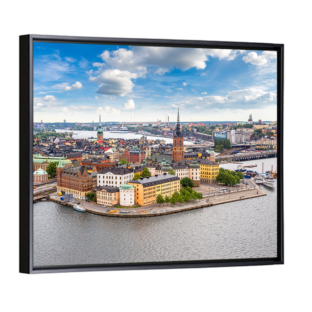 Gamla Stan Harbor, Stockholm Wall Art
