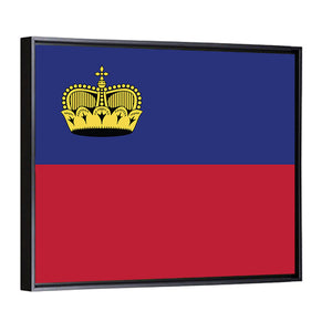 Liechtenstein National Flag Wall Art