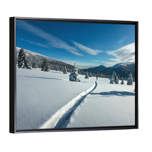 Snowy Carpathian Mountains Ukraine Wall Art