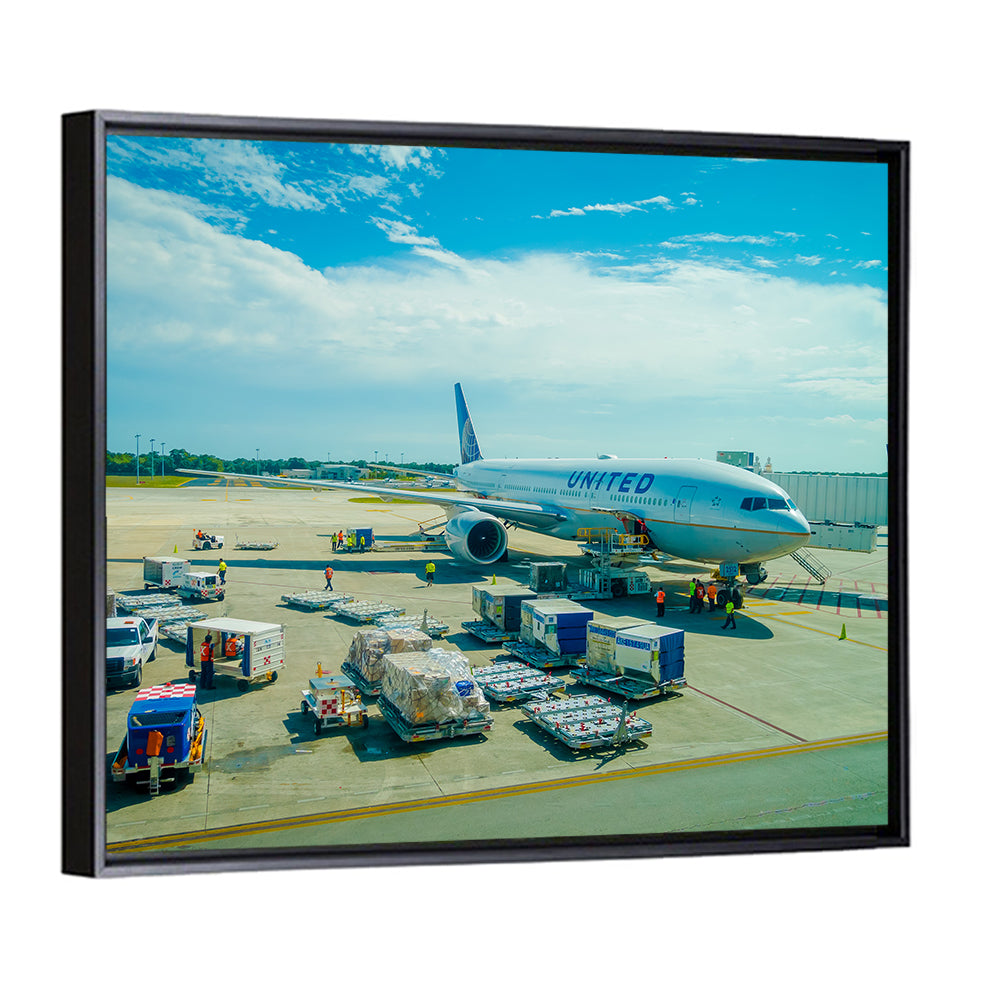 Cancun International Airport Tarmac Wall Art