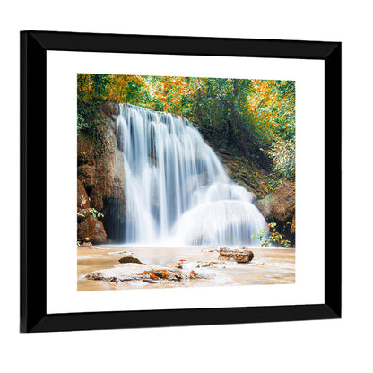 Planthong Waterfall Phuphaman Thailand Wall Art