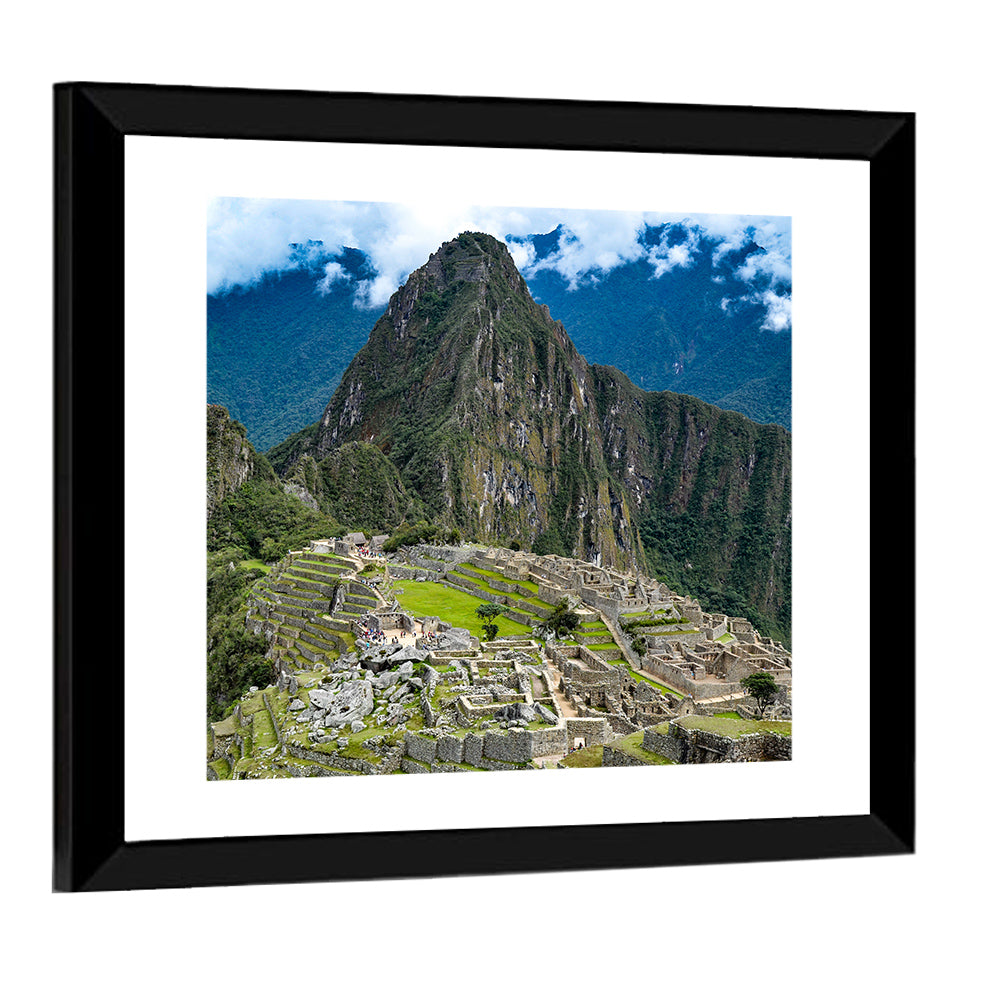 Misty Dawn at Machu Picchu Wall Art