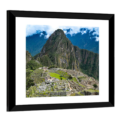 Misty Dawn at Machu Picchu Wall Art