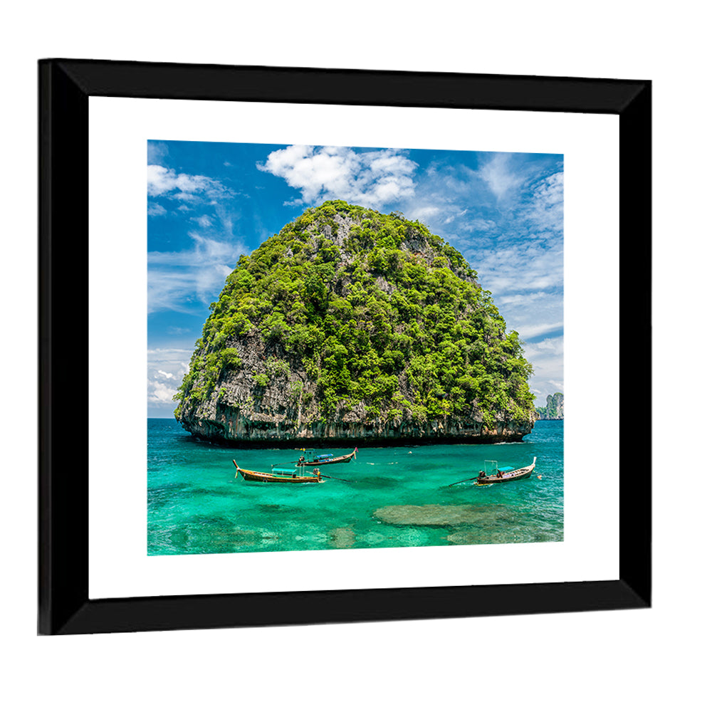 Krabi Limestone Karst Island Wall Art