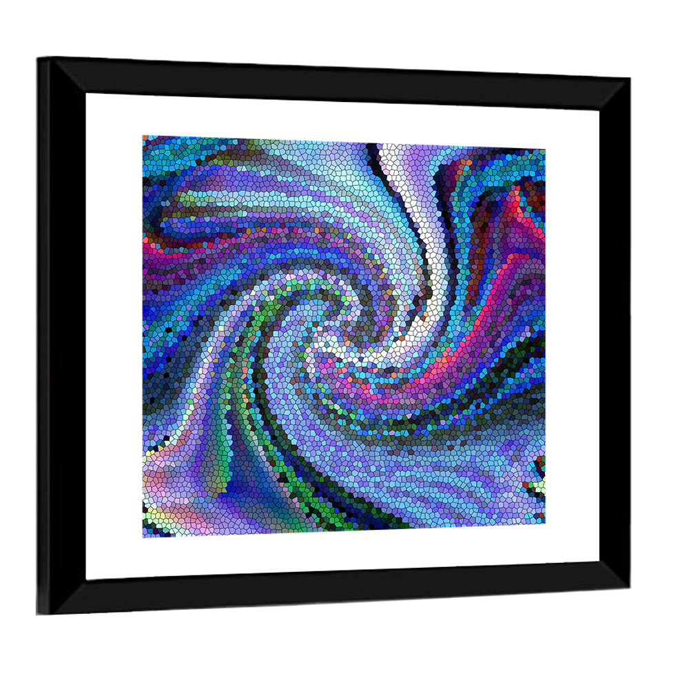 Visual Wave Vortex Wall Art