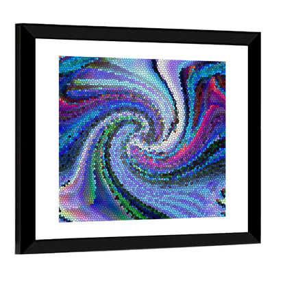 Visual Wave Vortex Wall Art