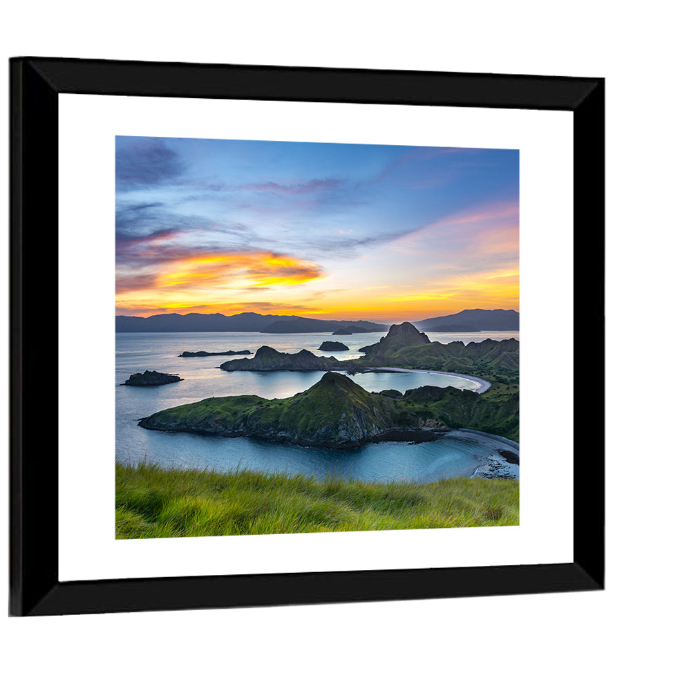Padar Island Sunset, Labuan Bajo Wall Art