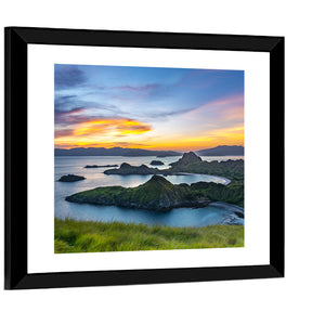 Padar Island At Sunset Indonesia Wall Art