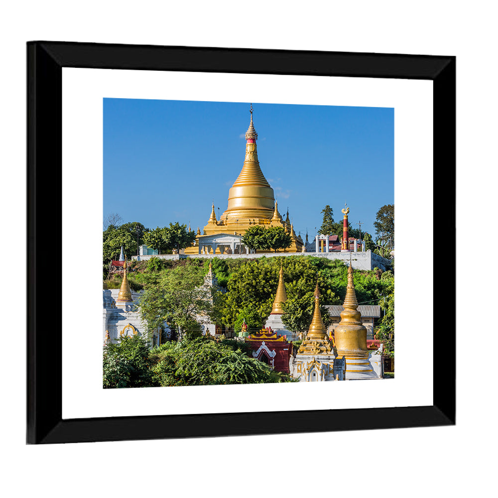 Sagaing Hills Temples, Mandalay Wall Art