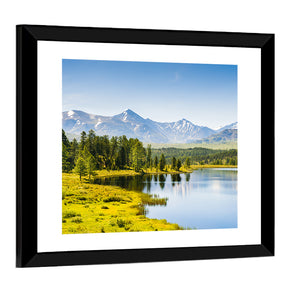 Lake In Altai Mountains Siberia Wall Art