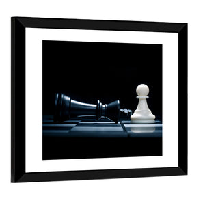 A Pawn & The Won King Wall Art