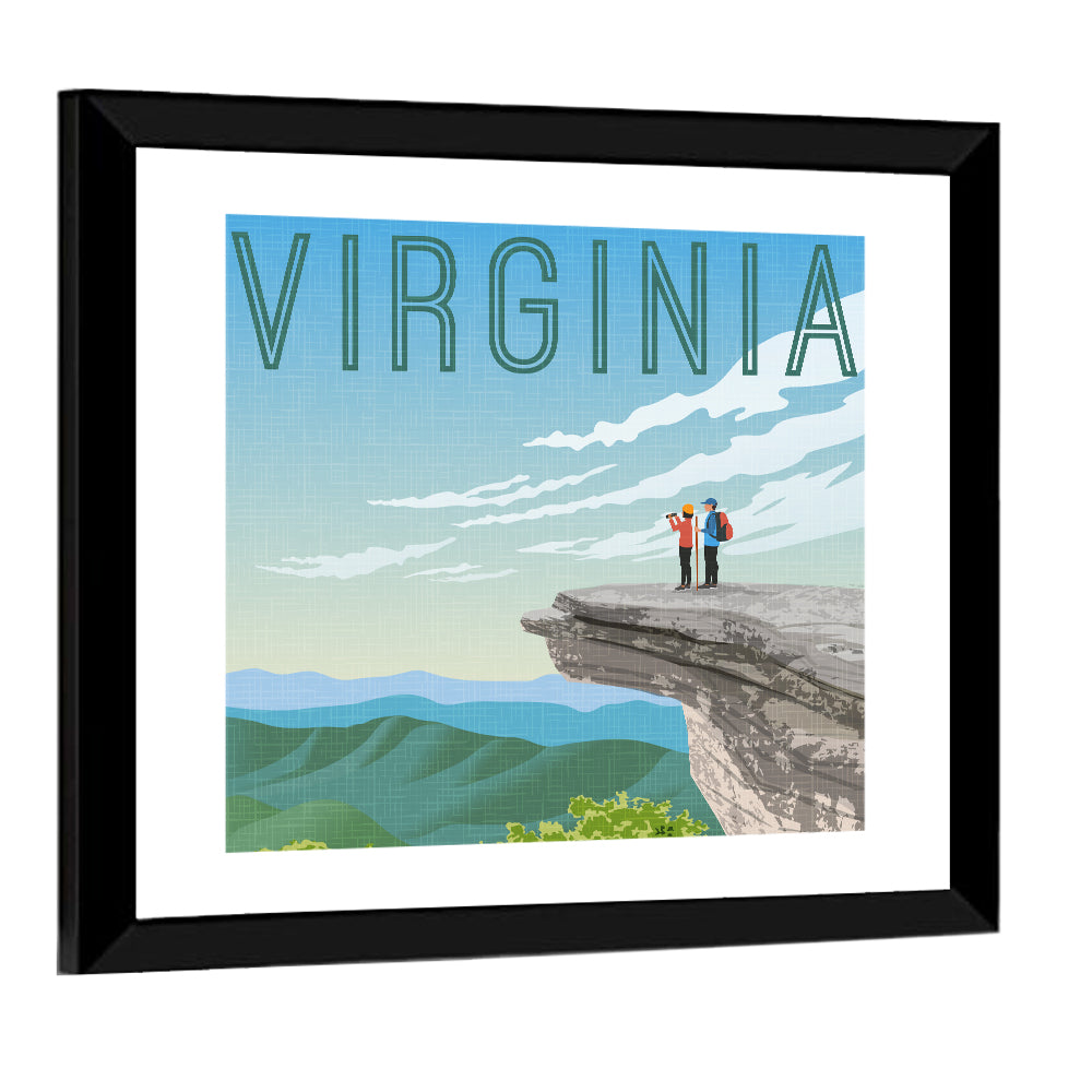 Mcafee Knob Virginia Wall Art