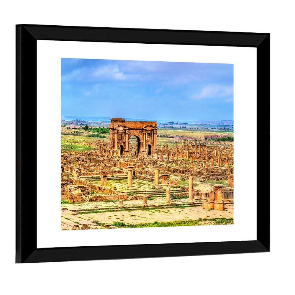 Timgad Ruins, Arch of Trajan Wall Art
