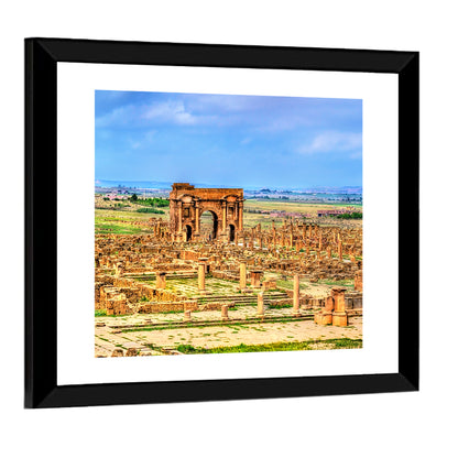 Timgad Ruins, Arch of Trajan Wall Art