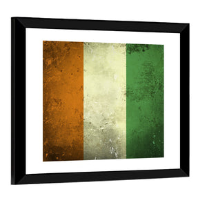 Flag Of Ivory Coast Wall Art