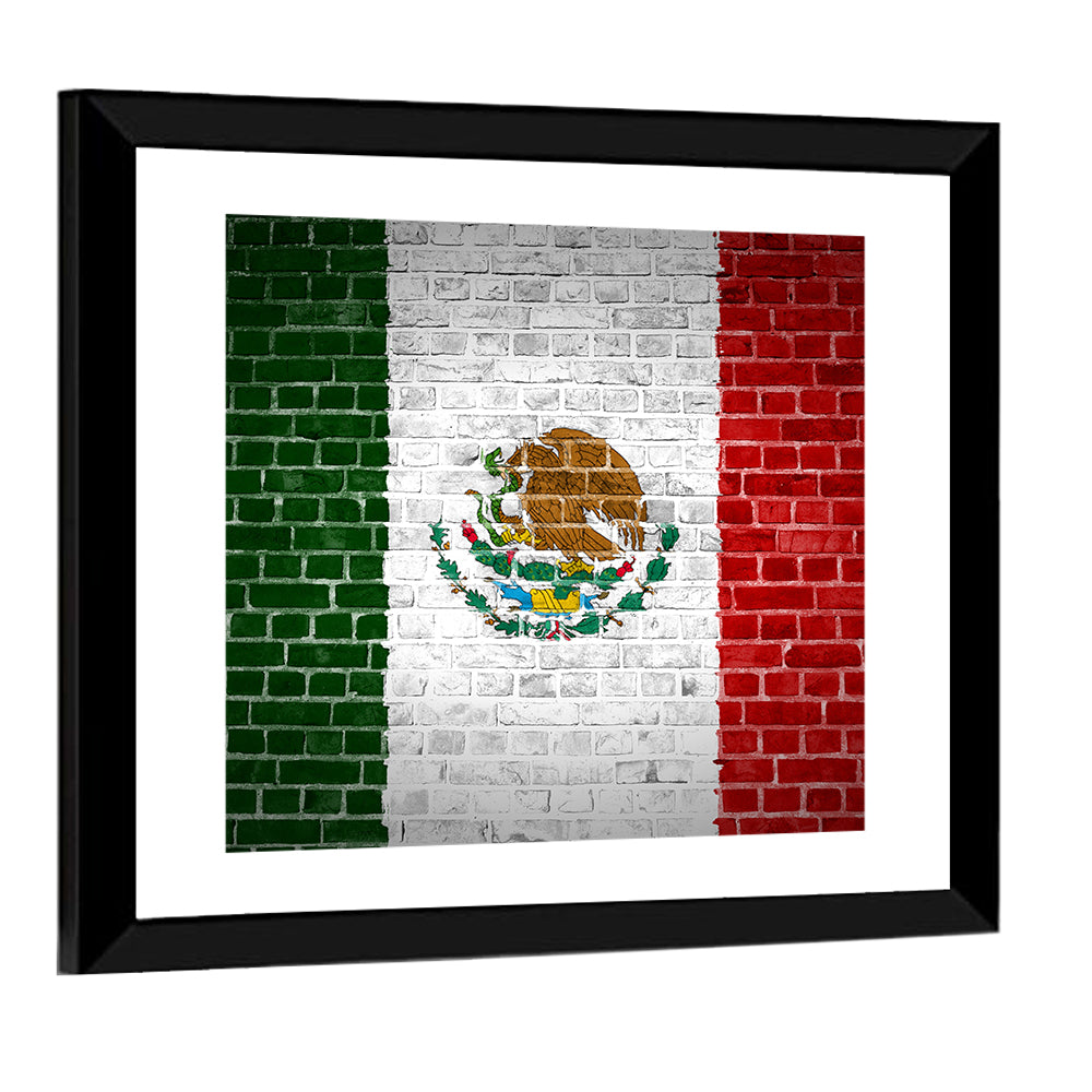 Flag Of Mexico Wall Art