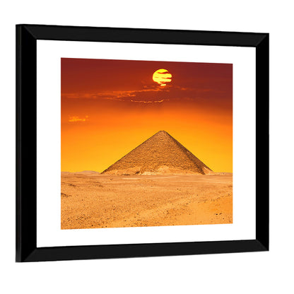 Dahshur Red Pyramid Wall Art