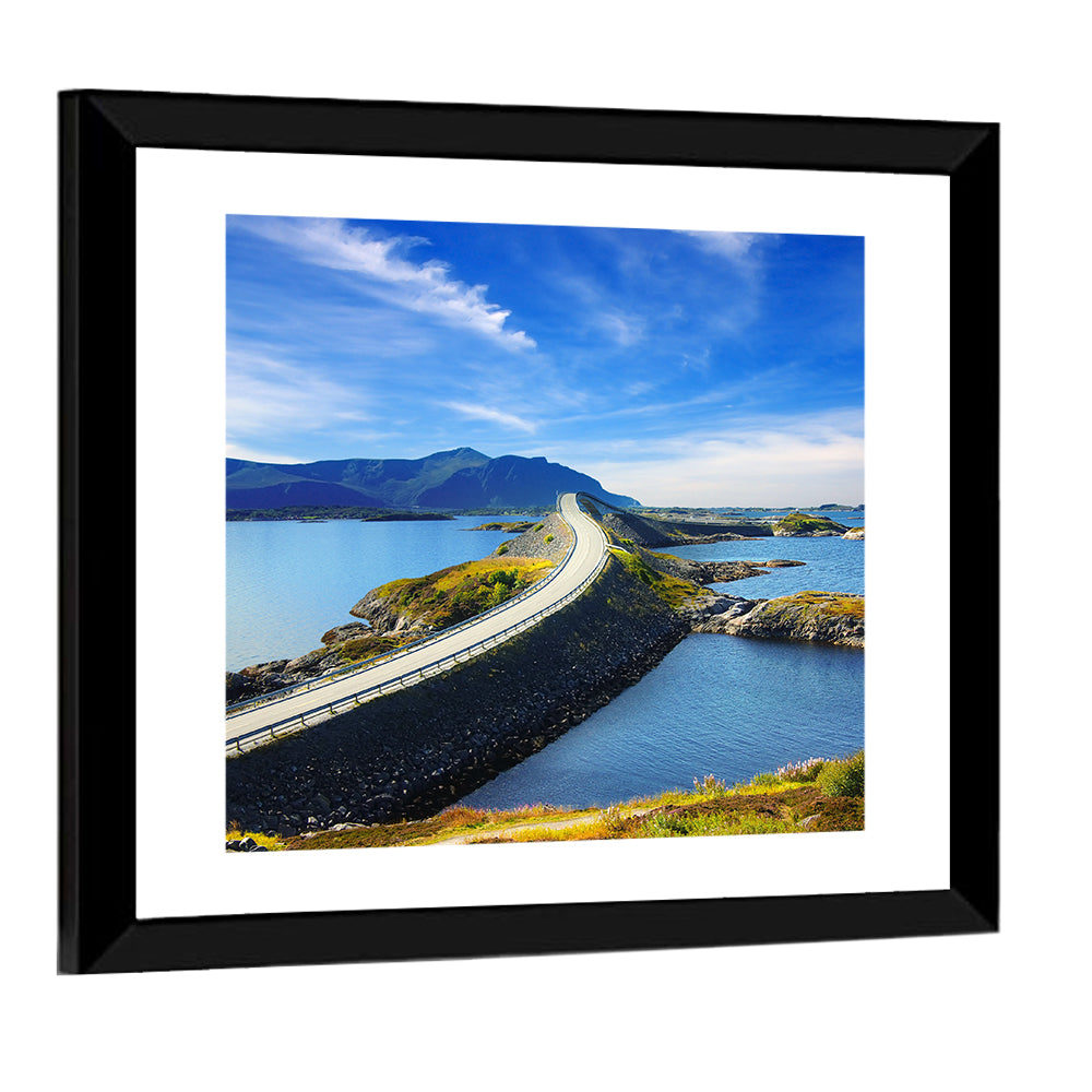 Atlantic Ocean Road, Norway Wall Art