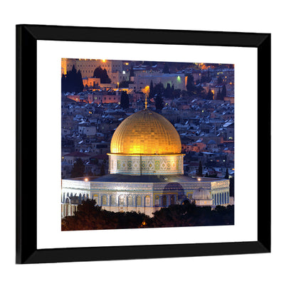 Golden Dome of the Rock, Jerusalem Wall Art