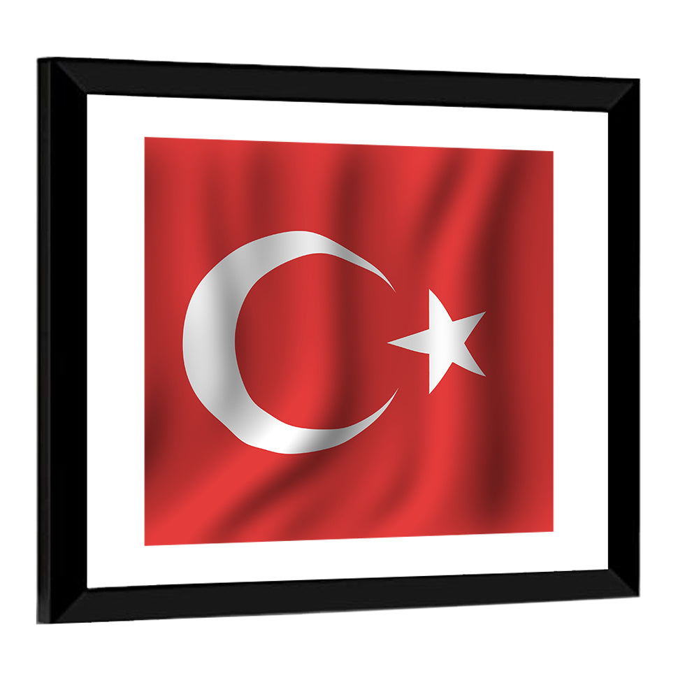 Turkish National Flag Wall Art