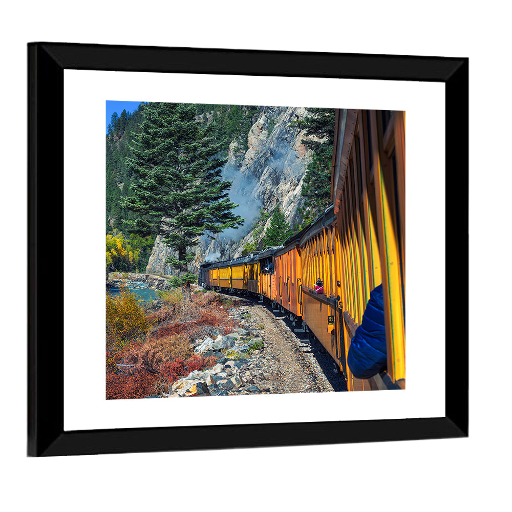 Steam Engine No 21 in Colorado Wall Art
