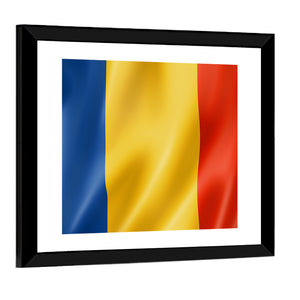 Flag Of Romania Wall Art