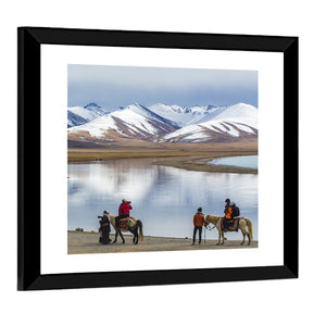 Namco Lake In Tibet Wall Art