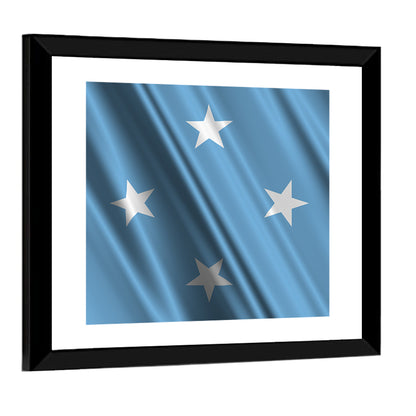 Flag Of Micronesia Wall Art