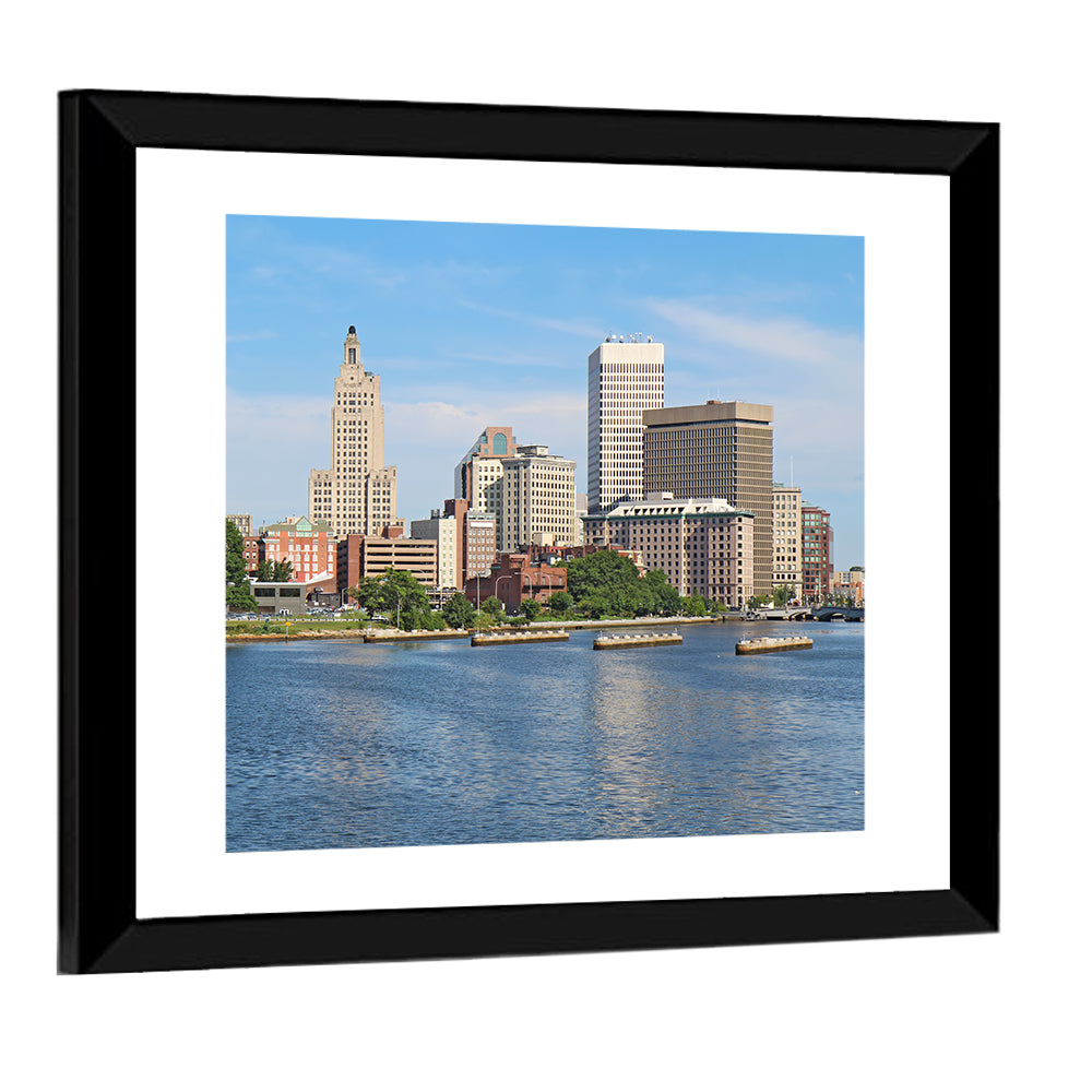 Providence Waterfront Skyline Wall Art