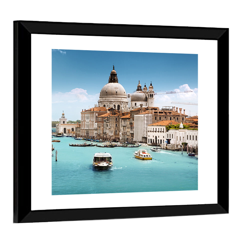 Grand Canal, Santa Maria Della Salute Wall Art