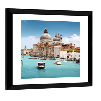 Grand Canal, Santa Maria Della Salute Wall Art