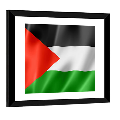 Flag Of Palestine Wall Art