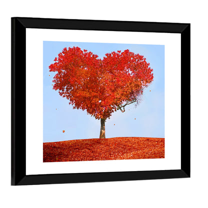 Heart Shaped Tree Wall Art