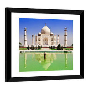 Taj Mahal Day View Wall Art