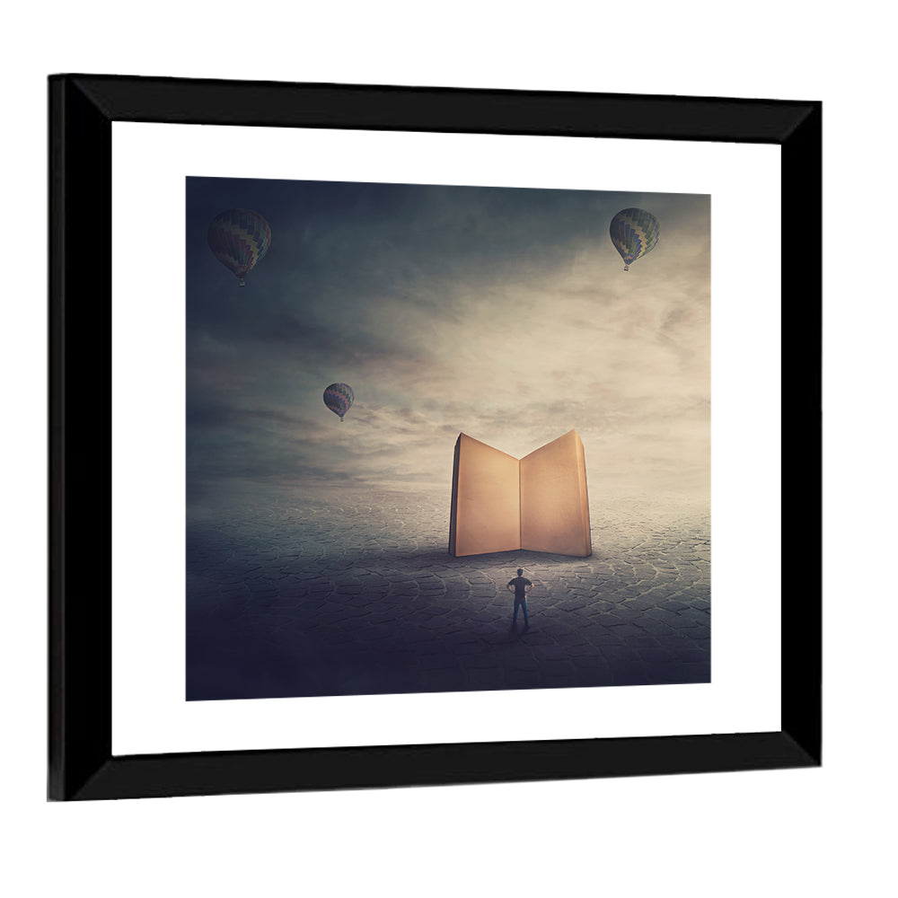 Knowledge and Wisdom Symbol Wall Art