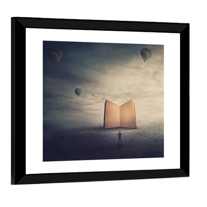 Knowledge and Wisdom Symbol Wall Art