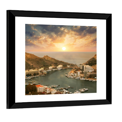Bay Of Balaklava In Crimea Wall Art