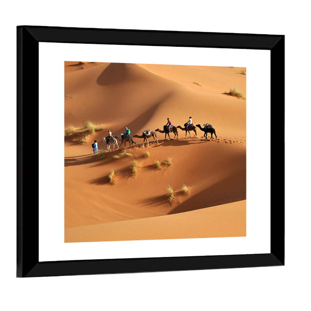 Morocco Sahara Caravan Wall Art