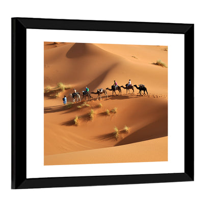 Morocco Sahara Caravan Wall Art