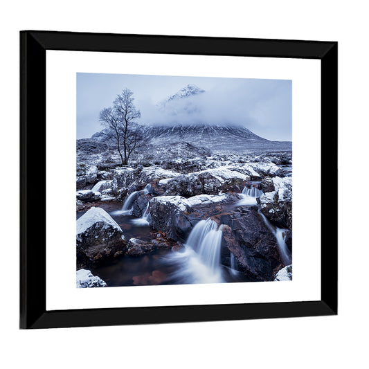 Mountain Buachaille Etive Mor In Scotland Wall Art