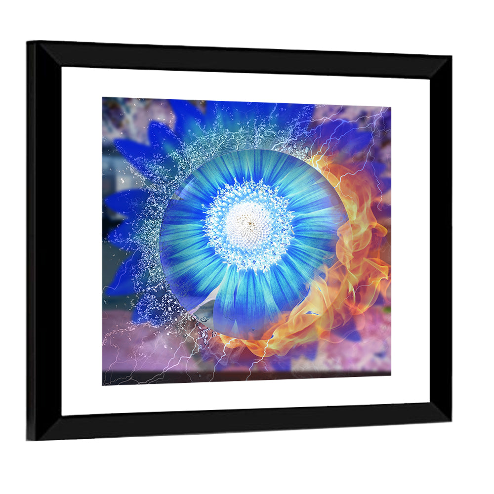 Fire and Ice at Golden Gate Wall Art