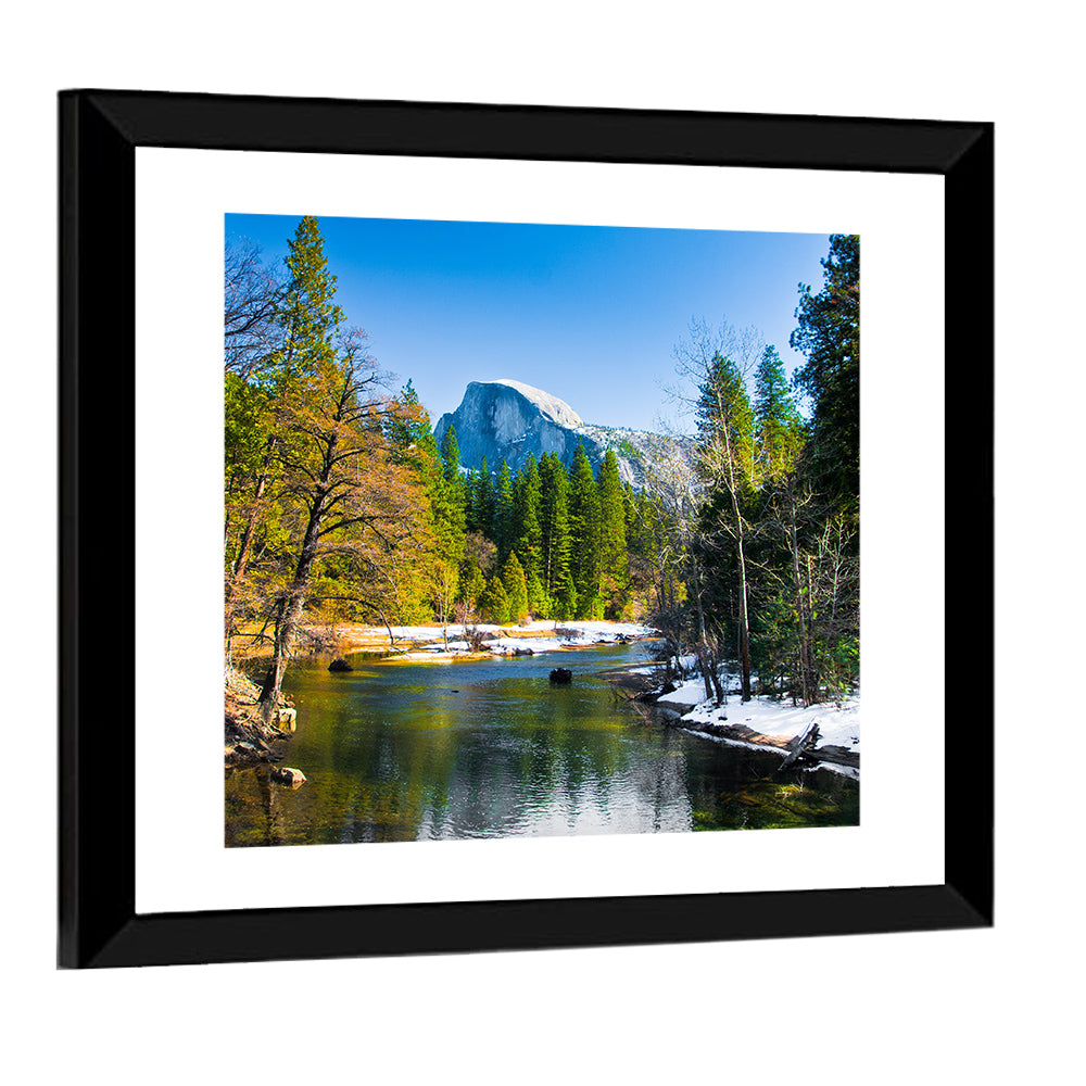 Half Dome Reflection, Yosemite Wall Art