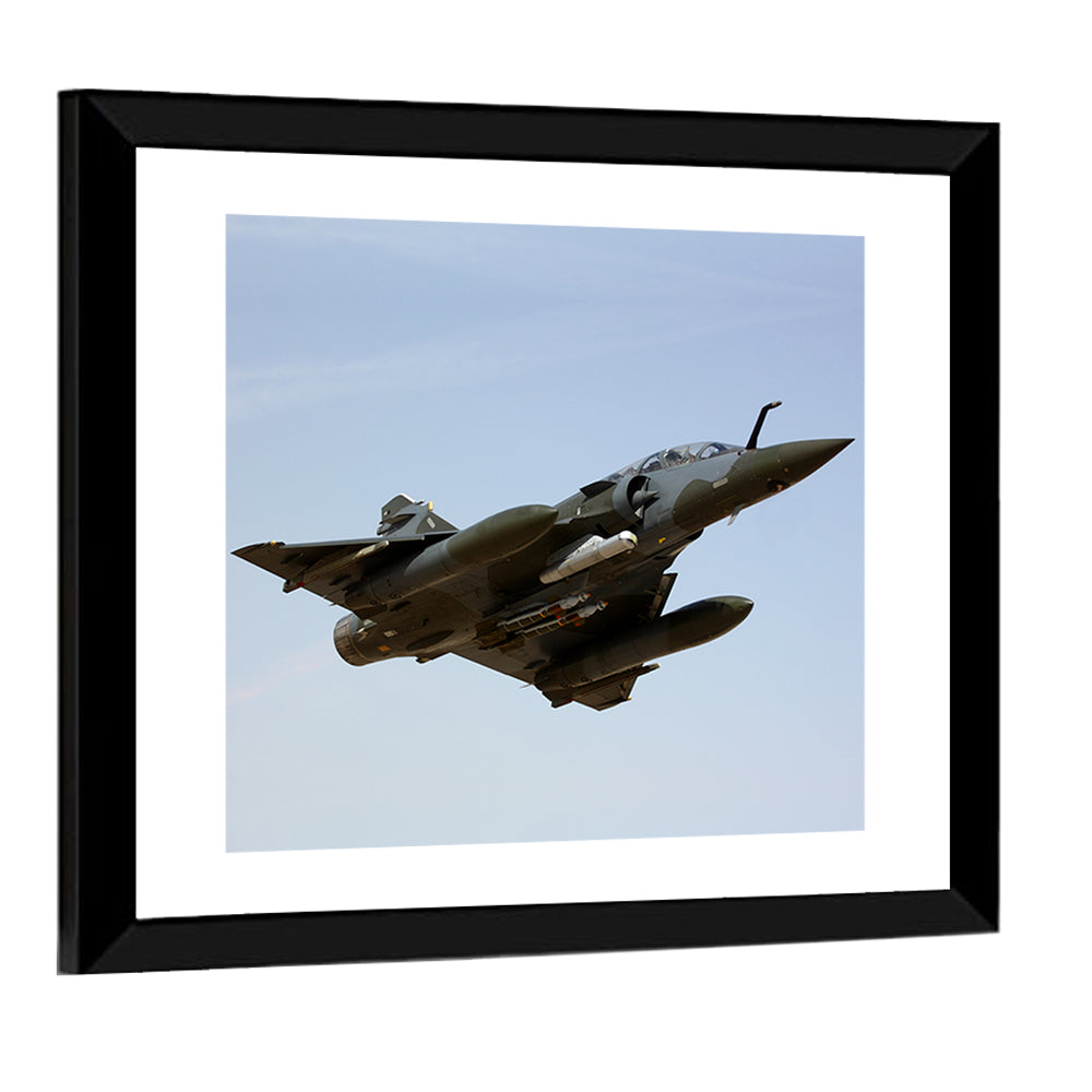 Mirage Fighter Jet Wall Art